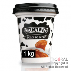 DULCE DE LECHE VACALIN REPOSTERO ESPECIAL 6 X 1kGR ENVASE PLASTICO